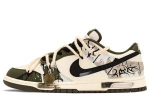 Nike Кроссовки Dunk Jia Abrasion Resistant Low top Skateboard Shoes Men's Green Black