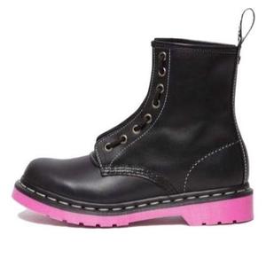 (WMNS) Ботинки Dr. Martens 1460 Wanama Leather Jungle Zip Boots 'Black Pink'