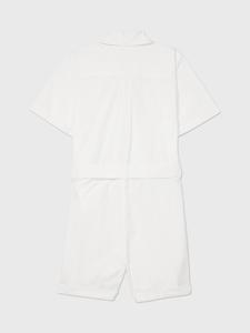Женский адаптивный короткий комбинезон Tommy Hilfiger, Fresh White