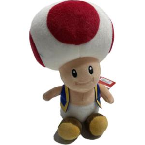 Universal Studios Марио красная грибная голова плюшевая кукла малый размер tall