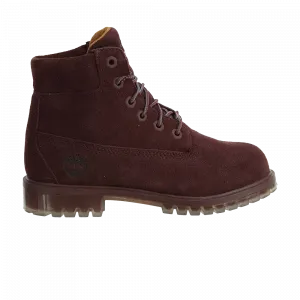 Ботинки Timberland Premium 6 Inch на шнурках, красный