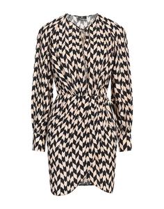 Мини-платье Elisabetta Franchi, бежевый