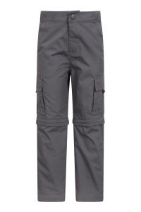 Детские активные брюки-трансформеры Mountain Warehouse, серый
