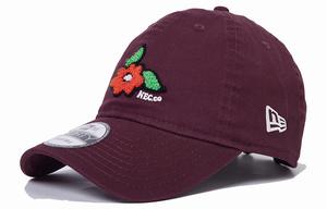 Хлопковая бейсболка Unisex New Era, красный