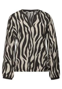 Блуза STREET ONE, темно-коричневый