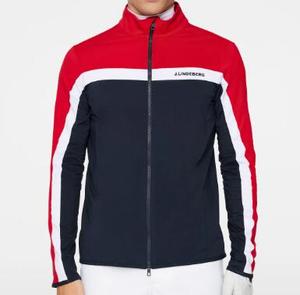 J.LINDEBERG Мужская куртка J. Lindeberg Jarvis, красный/темно-синий