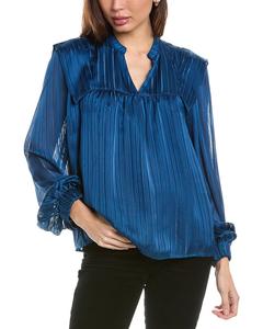 CROSBY от Mollie Burch Gaines Топ Crosby by Mollie Burch, синий