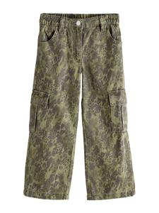 Джинсы с широкими штанинами Next, хаки/оливковый/светло-зеленый