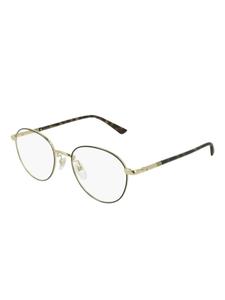 Gucci Eyewear очки в круглой оправе, черный