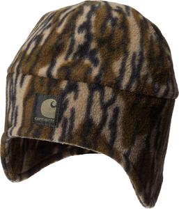 Carhartt мужская камуфляжная флисовая шапка 2In1, Mossy Oak Bottomland Camo