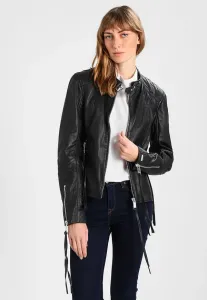 Кожаная куртка линдси Maze, Black