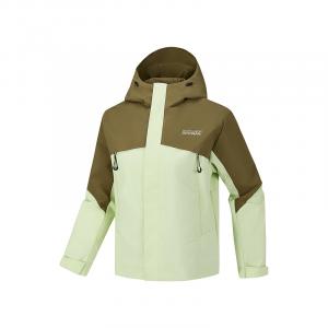 Skechers Куртки женские, светло-зеленые/05FU, с капюшоном, средней толщины, другие цвета