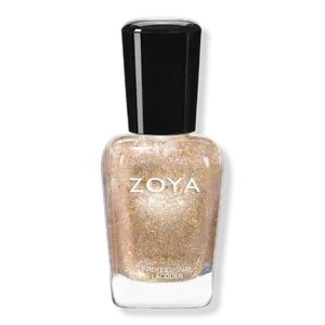 Лак для ногтей Zoya, Nahla (golden iridescent-halo topper w/ hints of multi-colored glitter)