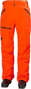 Штаны Helly-Hansen Sogn Cargo для мужчин - прочные снежные штаны, идеальные для катания на лыжах, с водонепроницаемой и дышащей тканью Helly Hansen, 278 Neon Orange