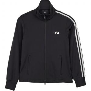 Y-3 Толстовка Y 3 с молнией и логотипом, Black