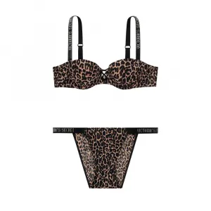 Victoria's Secret Женский комплект белья Leopard Print