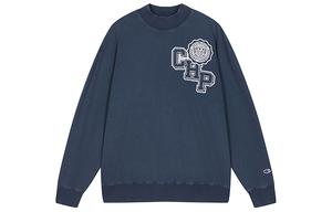 Champion Толстовка унисекс, темно-синие, с круглым вырезом, средней толщины, стандартного размера