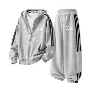 Детская повседневная спортивная одежда Disney, серый