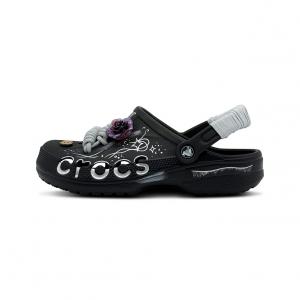 Crocs Босоножки Baya Clog Colored Glaze Rose, унисекс, черный серебристый