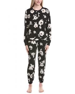 Комплект DKNY из 2 предметов: топ и спортивные брюки, черный