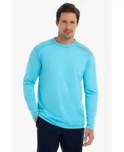 Мужская футболка с длинным рукавом Jet с защитой от солнца UPF 50+ BloqUV, синий