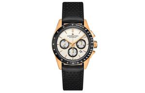 Hamilton Мужские часы с автоматическим механическим механизмом, 42 мм, белый циферблат, корпус из нержавеющей стали