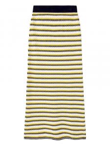 La DoubleJ юбка миди в полоску, желтый