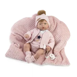 Детская кукла Guca Jimena With Natural Hair baby doll, бежевый