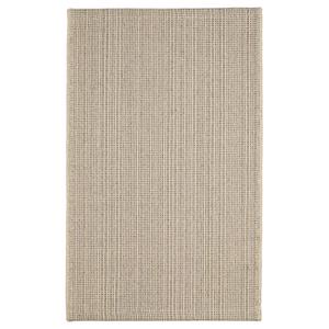 Ковер безворсовый, натуральный/черный, 50x80 см Tiphede IKEA