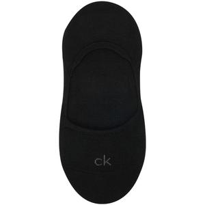 Носочки-невидимки женские 1 упаковка Calvin Klein, черный