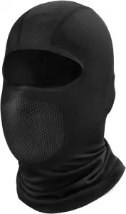 Балаклава SHIMA Cooler, дышащая, Coolmax, унисекс, для мотоциклистов, сетчатая, black