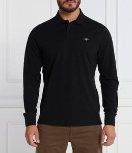 Поло Gant RUGGER Regular Fit, черный