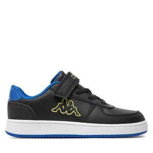 Кроссовки Kappa Logo Malone Ev Kid 36185LW Black/Blue Royal A08, черный