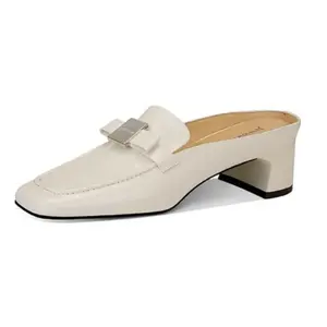 Женские сандалии с закрытым носком, резиновой подошвой и металлическим покрытием, устойчивые к запахам JESSICA SOPHIA, Black