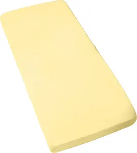 Детская простыня на резинке Murnau светло-желтая 60x120 см - 70x140 см Erwin Müller