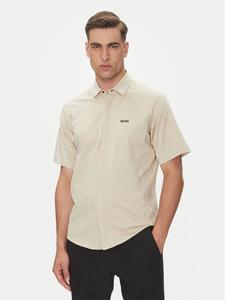 Рубашка обычного кроя Excurse 50540196 Boss, бежевый