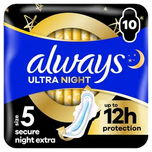 Гигиенические прокладки, 10 шт./1 упаковка. Always Ultra night