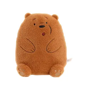 HUGKIS Хуана Белый медведь Let's Hug The Bare Bear, плюшевая кукла Hug The Bare Bear высотой 35 см