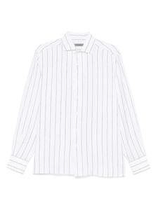 Льняная рубашка Corneliani, белый