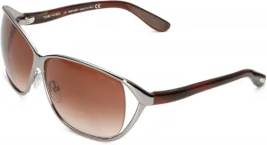 Солнцезащитные очки Tom Ford TF88 843 Sh.Light Nick, размер оправы 62-11-125, Brown,burgundy