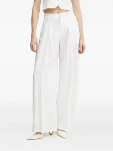 Брюки со складками Ermanno Scervino, белый