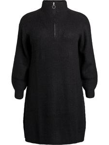 Вязаное платье Flash by Zizzi Fllora, черный