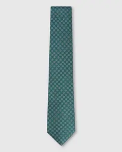 Мужской шелковый галстук Miguel Bellido, зеленый