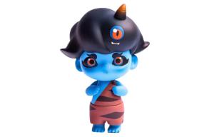 Модные фигурки POP MART, Dimoo синий Ghost