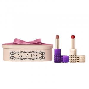 Двойной набор помад stud матовые легко растушевываются стойкие 2,3 г Valentino