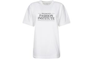 Футболка женская Balenciaga Fashion Institute, белый