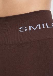 Леггинсы Scrunch Azura Smilodox, коричневые