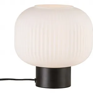 Настольная лампа Milford E27 Nordlux, белый/черный