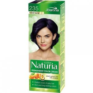 Перманентная крем-краска для волос Naturia Лесная ягода 100 г с молочными протеинами и экстрактом персика, Joanna