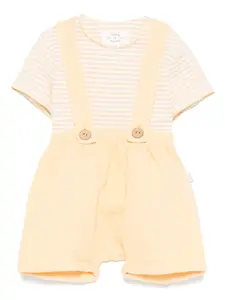 Комплект из шортов и футболки в полоску TEDDY & MINOU, желтый